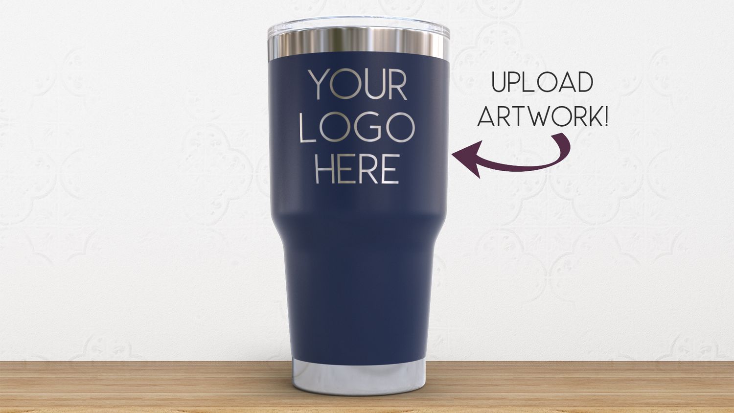 Custom 30oz Powder Coated Stainless Steel Tumblers – Personalized with Your Logo