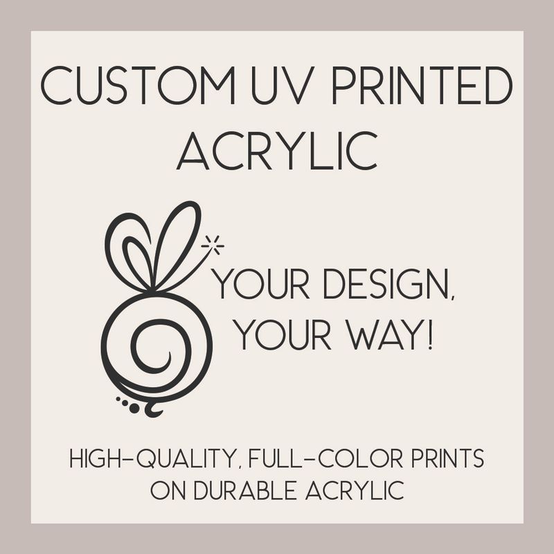 Custom UV Printed Acrylic – Printed Sheets or Cut-to-Shape