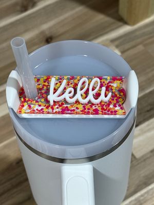 STANLEY TUMBLER NAME PLATE TAGS