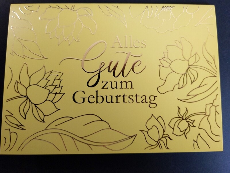 Geburtstagskarte