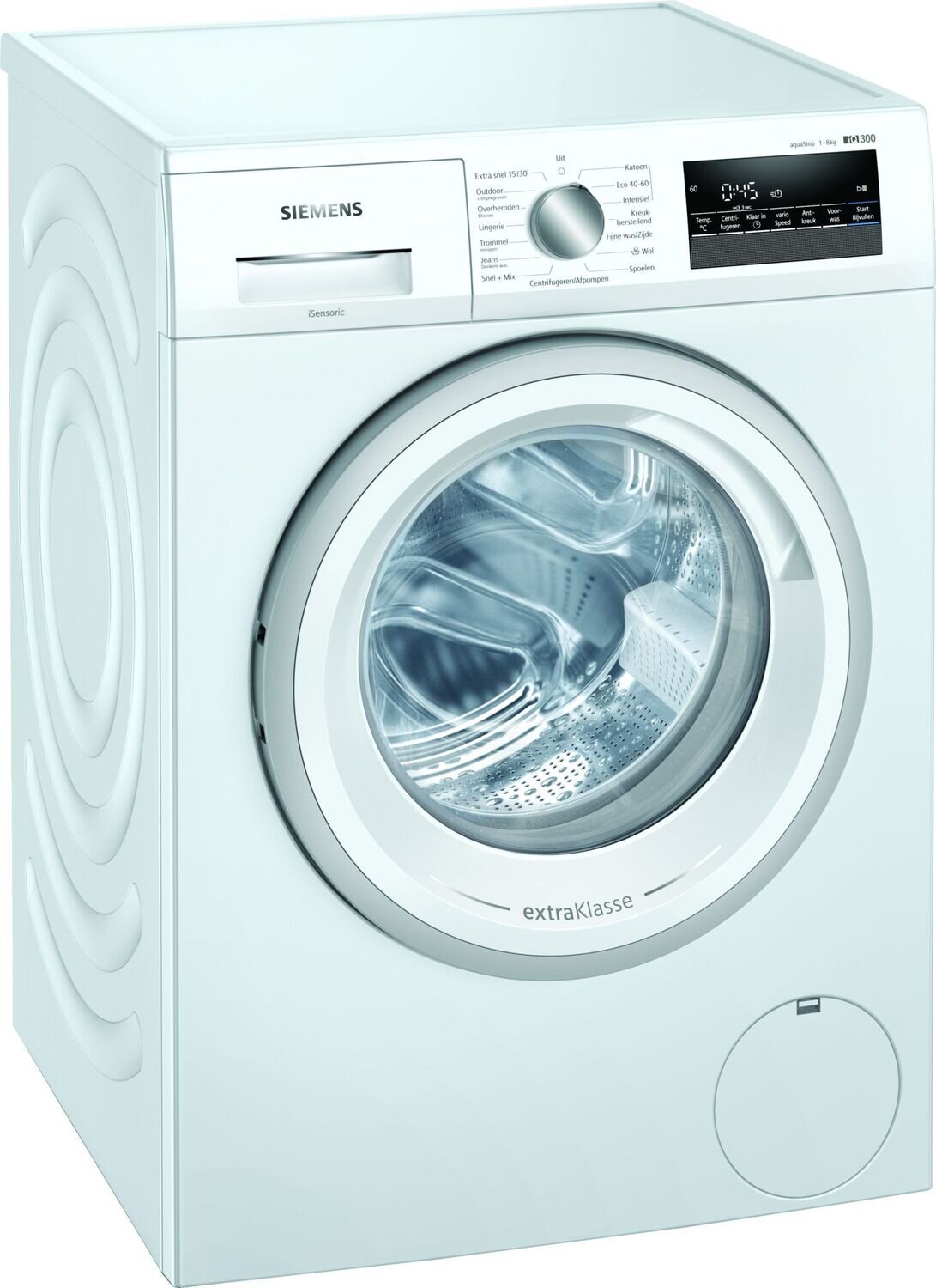 Siemens iQ300 WM14N295NL wasmachine Vrijstaand Voorbelading 8 kg 1400 RPM C Wit