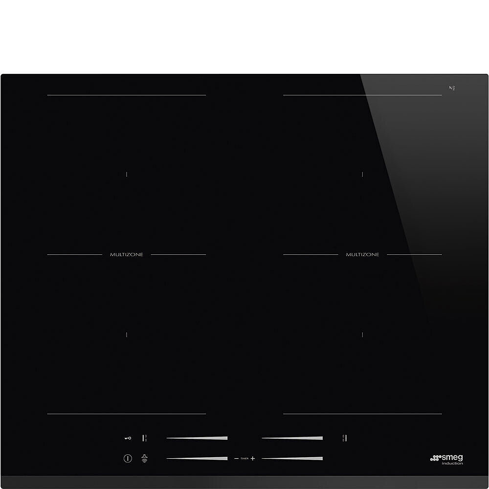 Smeg Universal SI2M7643B kookplaat Zwart Ingebouwd 60 cm Zone van inductiekookplaat 4 zone(s)