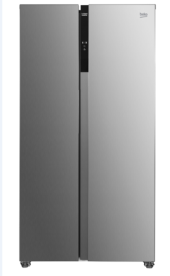 Beko GNO5323XPN vrijstaand Amerikaanse koelkast 532 l D zilver