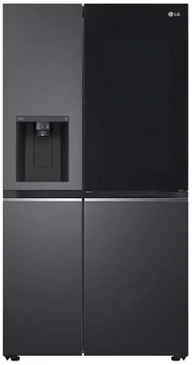 LG GSXV81MCLE vrijstaand Amerikaanse koelkast 635 l E grijs