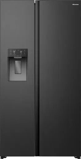 Hisense RS5P528STFE Vrijstaande Side-by-side koelkast RVS
