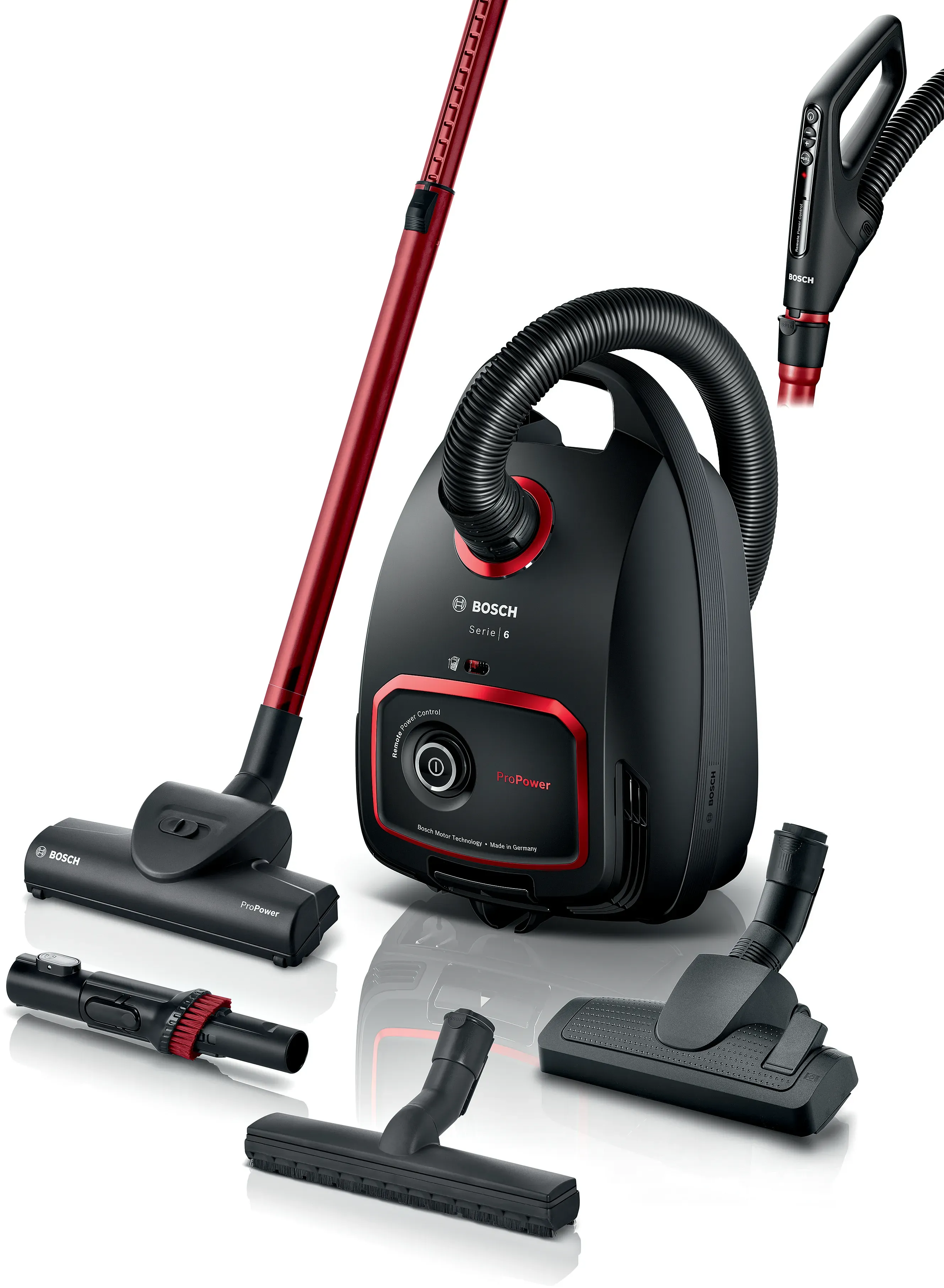 Bosch BGL41SIL1L Serie 4 Stofzuiger met zak ProSilence
