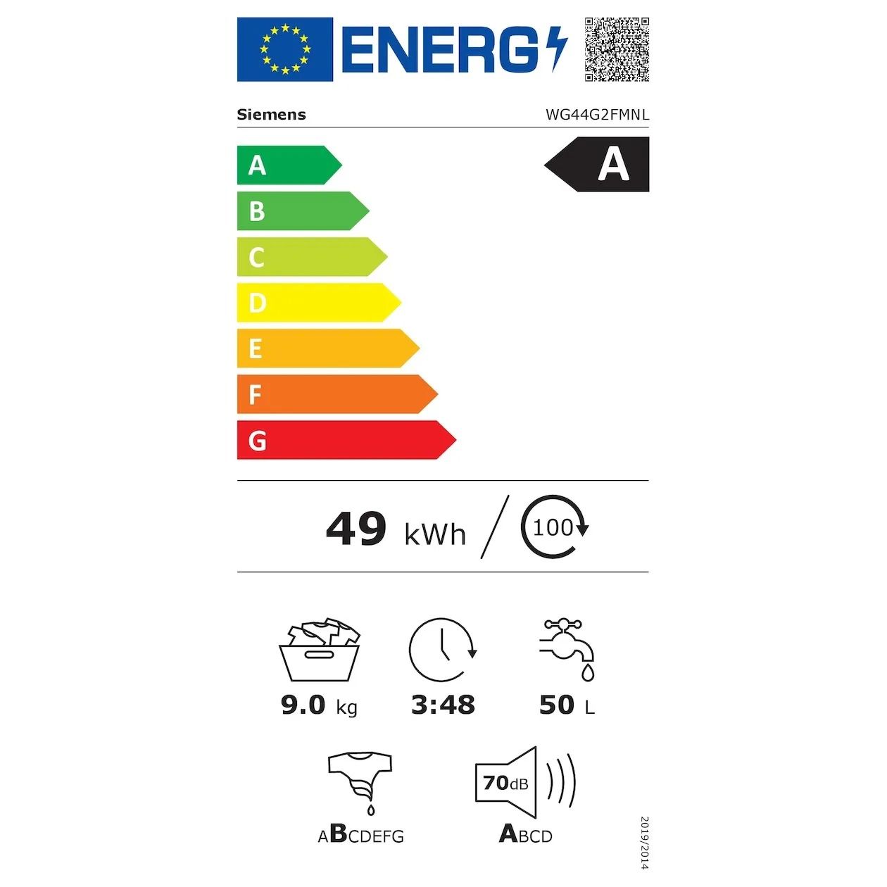 Siemens WG44G2FMNL extraKlasse