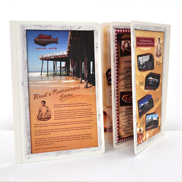 6-Page Booklet ModernMenu