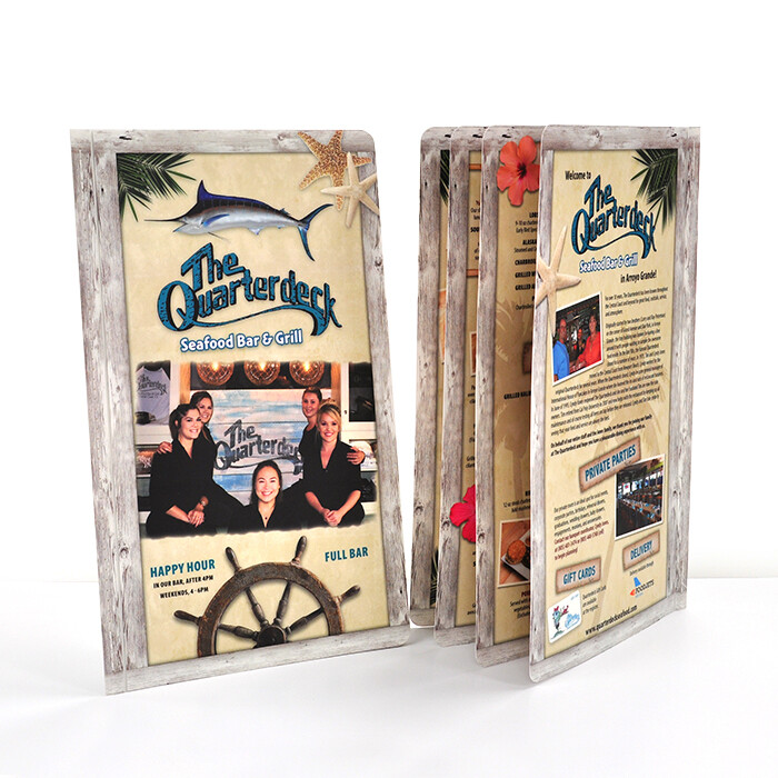 8-Page Booklet ModernMenu