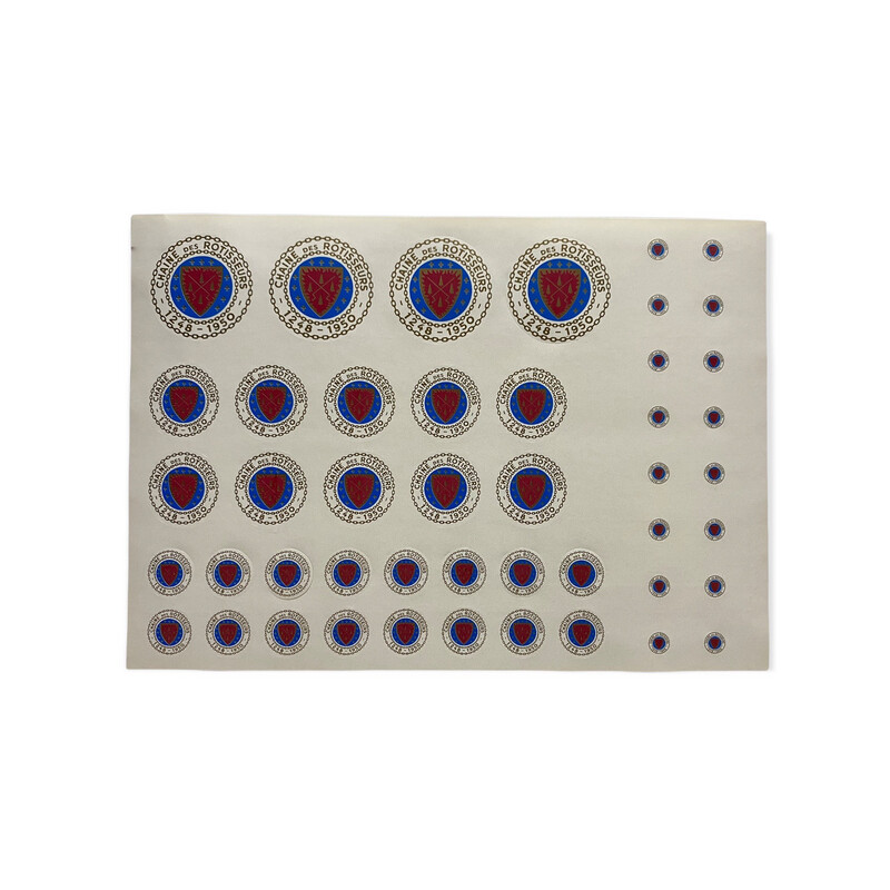 Chaîne sticker sheet