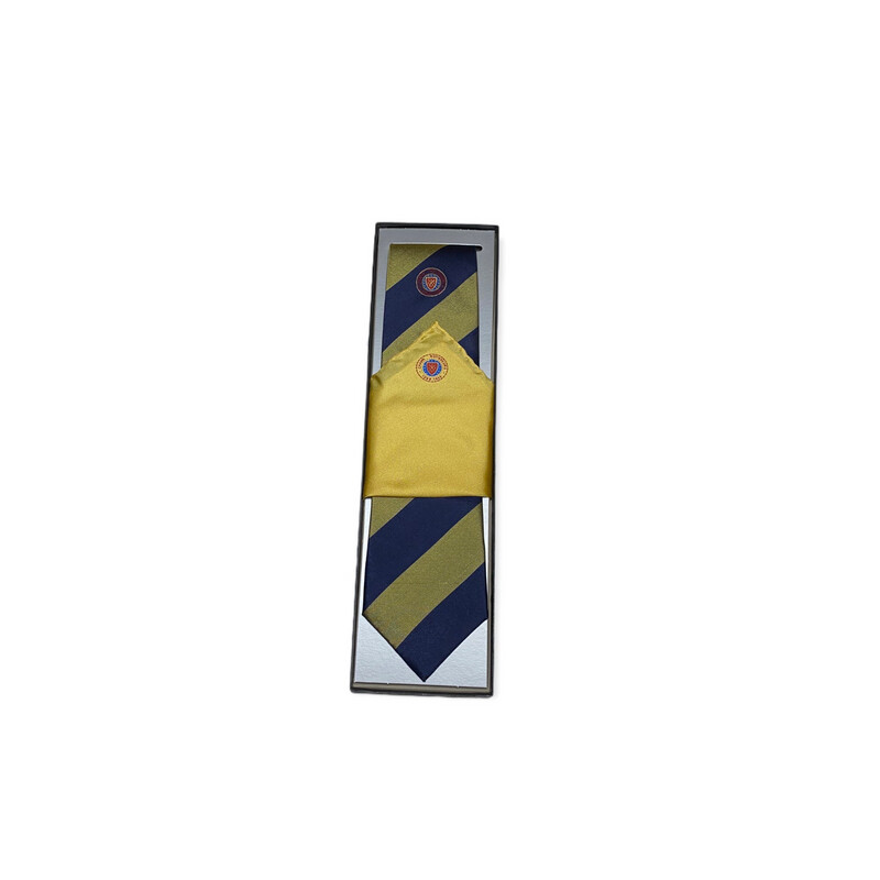 Chaîne Tie and Pocket Square Set, silk