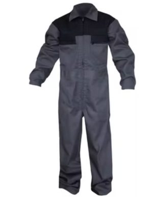 BASIC LINE: SEDAN- Kinderoverall - zwart/grijs