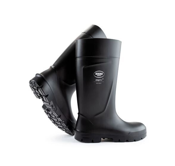 BEKINA: Veiligheidslaar - zwart - STEPLITE PU S5