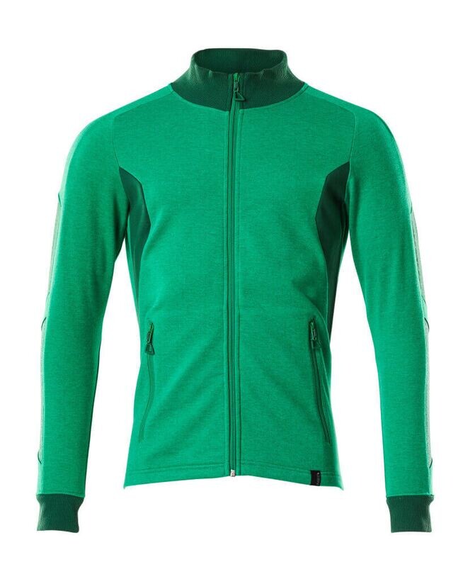 MASCOT: Sweatshirt met rits - Groen