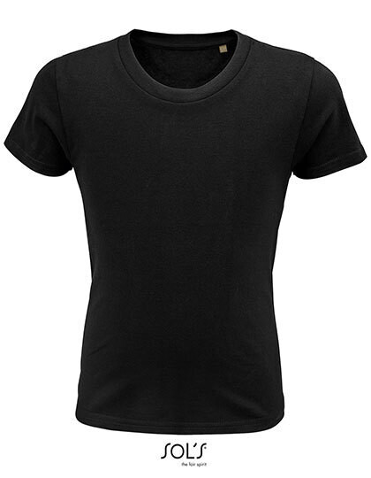 SOL'S: Kinder T-shirt - Zwart