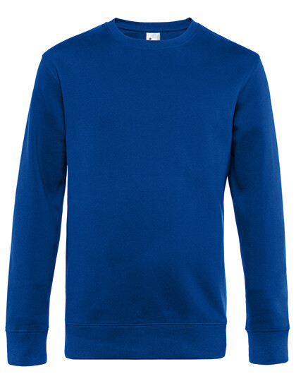 B&amp;C: KING - Sweater - Diverse kleuren, Kleur: Royal blauw