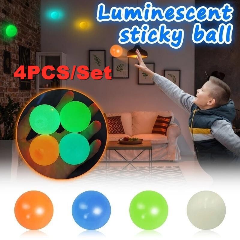 Sticky Balls Luminescent