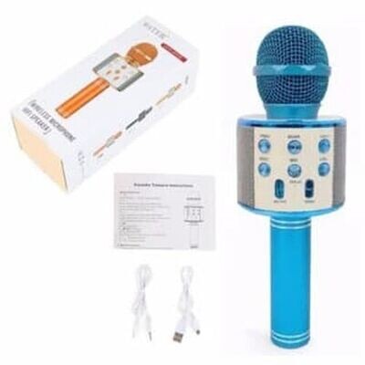 Microphone - WS-858 - Bleu Microphone - WS-858 - Bleu
