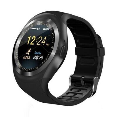 Smart Watch - Y1 - Bluetooth - Sim Carte - Noir Smart Watch - Y1 - Bluetooth - Sim Carte - Noir
