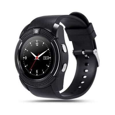 V8 Smart Watch Bluetooth - Montres Intelligentes - Sim Carte - V8 - Noir. V8 Smart Watch Bluetooth - Montres Intelligentes - Sim Carte - V8 - Noir.