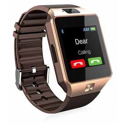 Reliance Smart Watch - Dz09 - Bluetooth - Carte Sim + Caméra - Gold Reliance Smart Watch - Dz09 - Bluetooth - Carte Sim + Caméra - Gold
