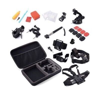 Accessoires Go Pro - 38 En 1 - Noir Accessoires Go Pro - 38 En 1 - Noir