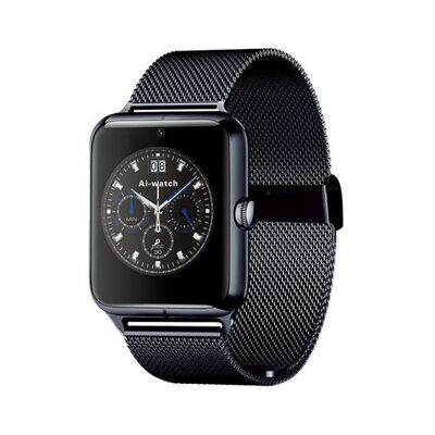 Smartwatch - Gt08 Metal - Bluetooth - Camera - Sim - Noir Smartwatch - Gt08 Metal - Bluetooth - Camera - Sim - Noir