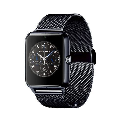 Smart Watch Smartwatch - Gt08 Metal - Bluetooth - Camera - Sim - Noir