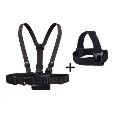Gopro Accessoires Pour GoPro - Harnais Fixation - Noir Gopro Accessoires Pour GoPro - Harnais Fixation - Noir