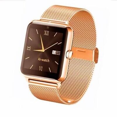 Smart Watch - Gt08 Metal - Bluetooth - Camera - Sim - Gold Smart Watch - Gt08 Metal - Bluetooth - Camera - Sim - Gold