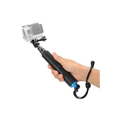 Perche Selfie Stick Télescopique Extension Aluminium Pole Pour Gopro - Noir Perche Selfie Stick Télescopique Extension Aluminium Pole Pour Gopro - Noir