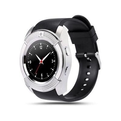 Smartwatch - V8 - Bluetooth - Caméra - Sim Carte - Silver Smartwatch - V8 - Bluetooth - Caméra - Sim Carte - Silver