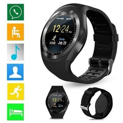 Smart Watch - Y1 - Bluetooth - Sim - Noir Smart Watch - Y1 - Bluetooth - Sim - Noir