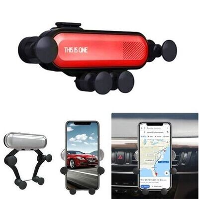 Support De Téléphone De Voiture Universel Auto-Grip Rouge Support De Téléphone De Voiture Universel Auto-Grip Rouge