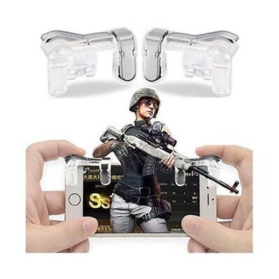 Manette Pour Smartphone Pubg - Android / Ios - Transparant Manette Pour Smartphone Pubg - Android / Ios - Transparant