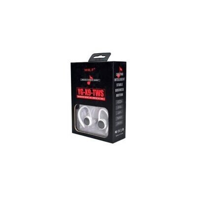 Ecouteur Bluetooth 5.0 YG-X9-TWS - Blanc-Noir Ecouteur Bluetooth 5.0 YG-X9-TWS - Blanc-Noir