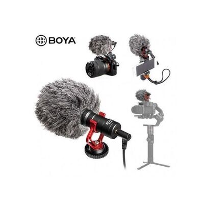 Boya Microphone By-Mm1 Pro Fusil À Cardio Universel Pour Vidéo - Noir Boya Microphone By-Mm1 Pro Fusil À Cardio Universel Pour Vidéo - Noir