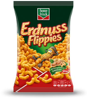 Funny-Frisch Erdnuss Flippies 200g