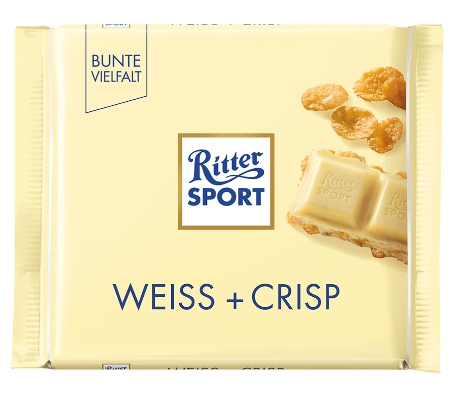 Ritter Sport Weiss & Crisp 100g