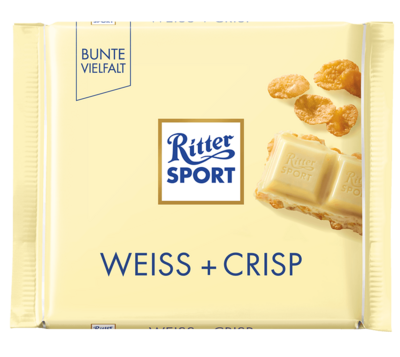 Ritter Sport Weiss & Crisp 100g