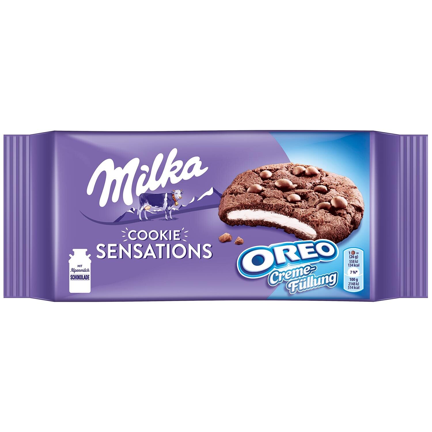 Milka Cookies Sensation Oreo 156g