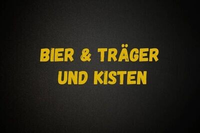 Bier & Träger & Kisten