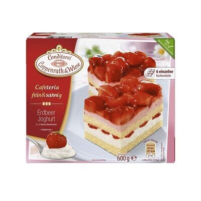 Blechkuchen Erdbeer-Joghurt 600g