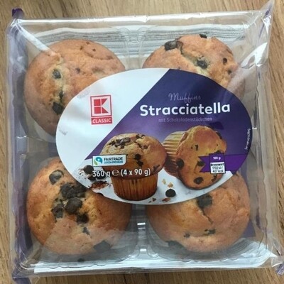 Muffins Stracciatella 4x90g