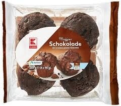 Muffins Schoko 4x90g