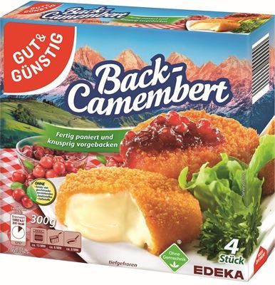 Back Camembert 4 Stück