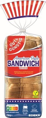 Sandwich-Toast 750g