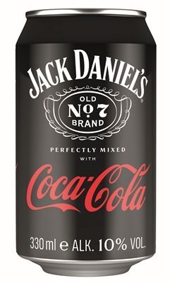 Jack Daniels & Cola Dose 0,33l
