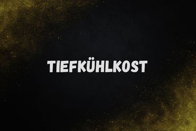 Tiefkühlkost
