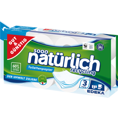 Toilettenpapier 8x200Blatt